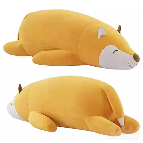 Fox sleeping toy