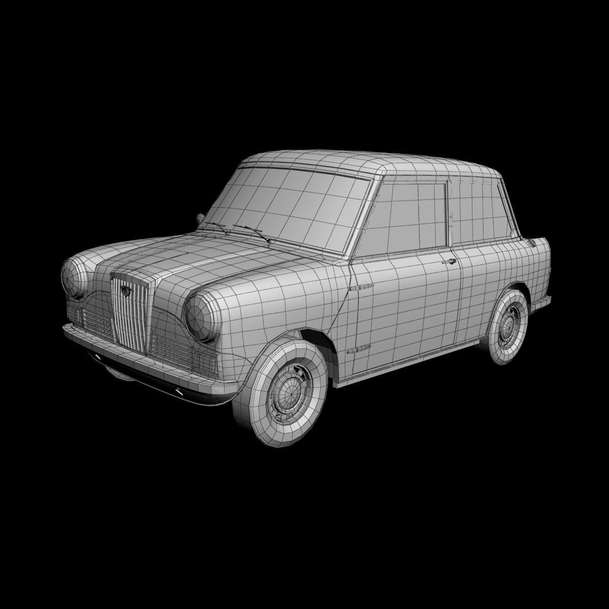 Wolseley Hornet 3D model_12