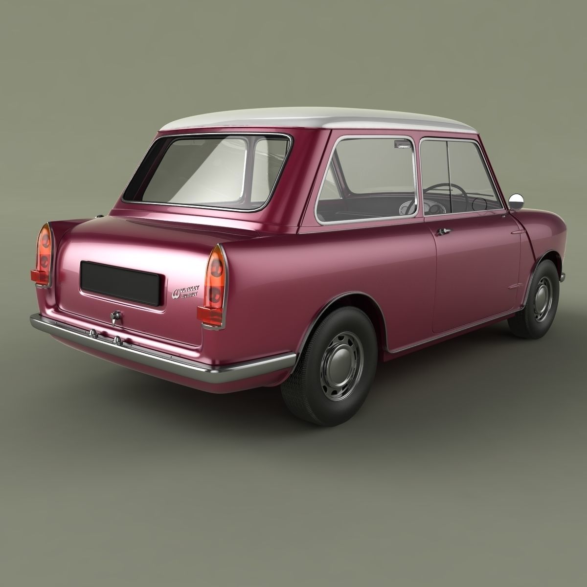 Wolseley Hornet 3D model_2