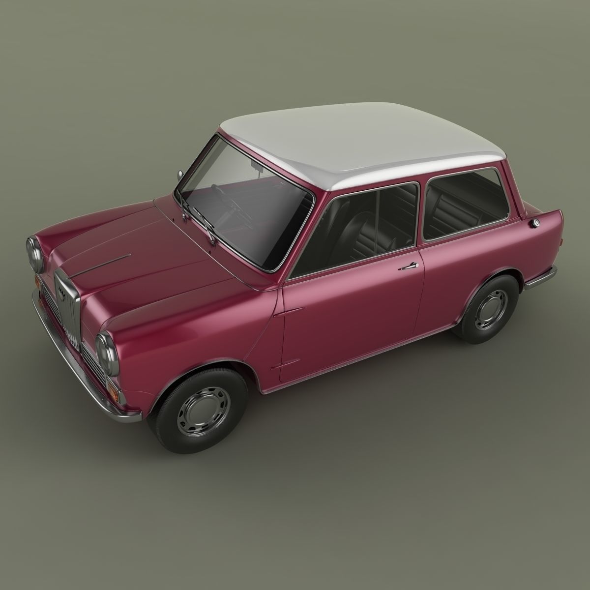 Wolseley Hornet 3D model_5