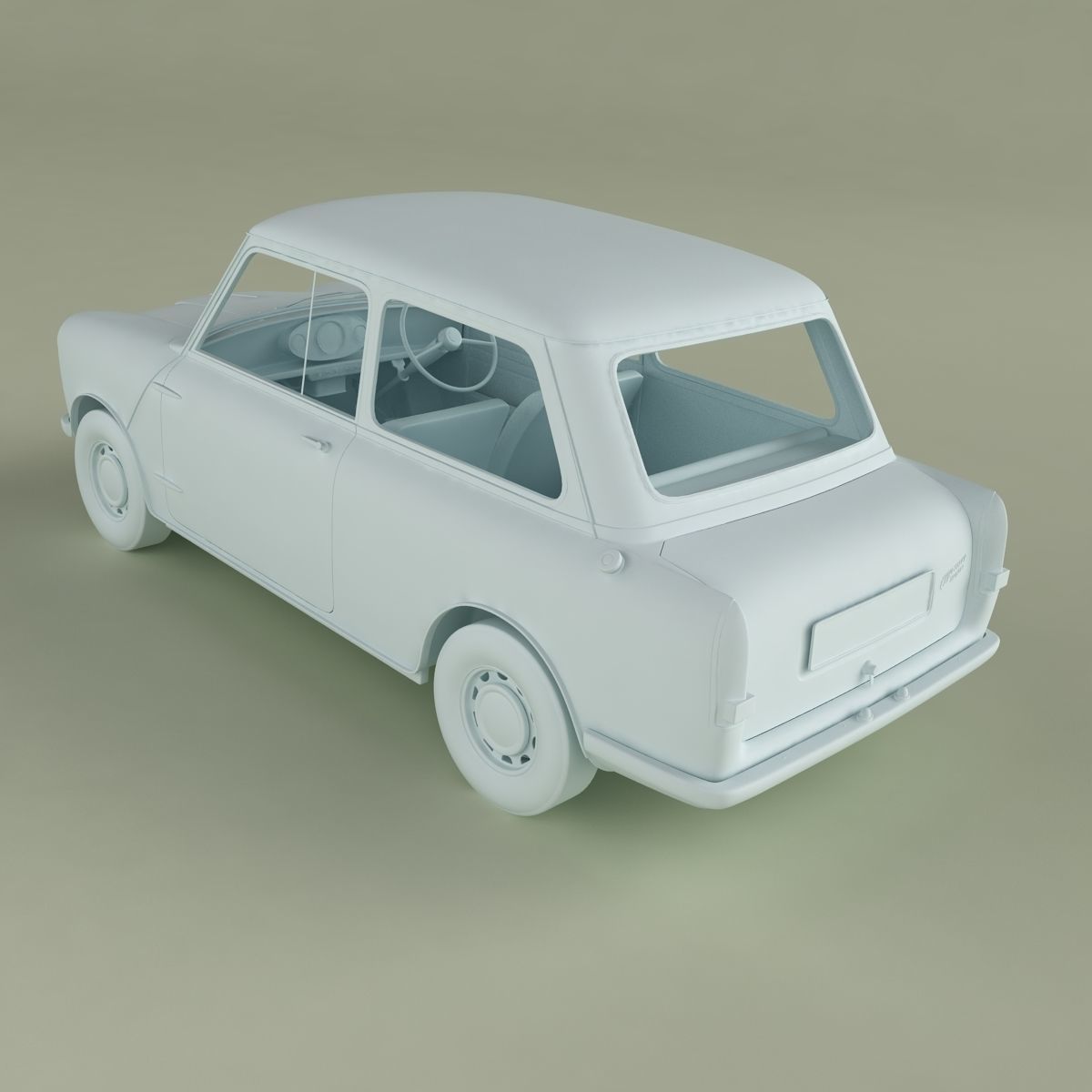 Wolseley Hornet 3D model_11