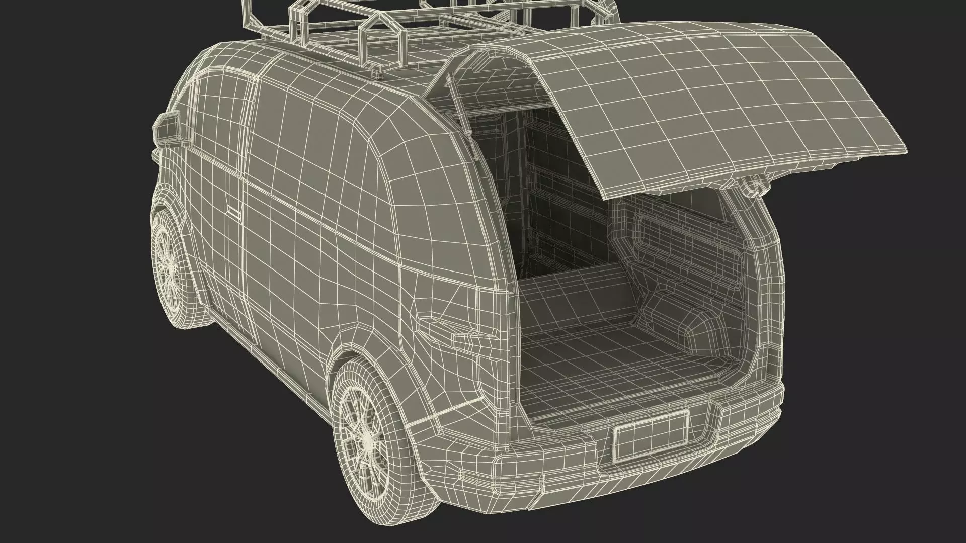 Minibus Electric White Rigged for Maya 3D model_46