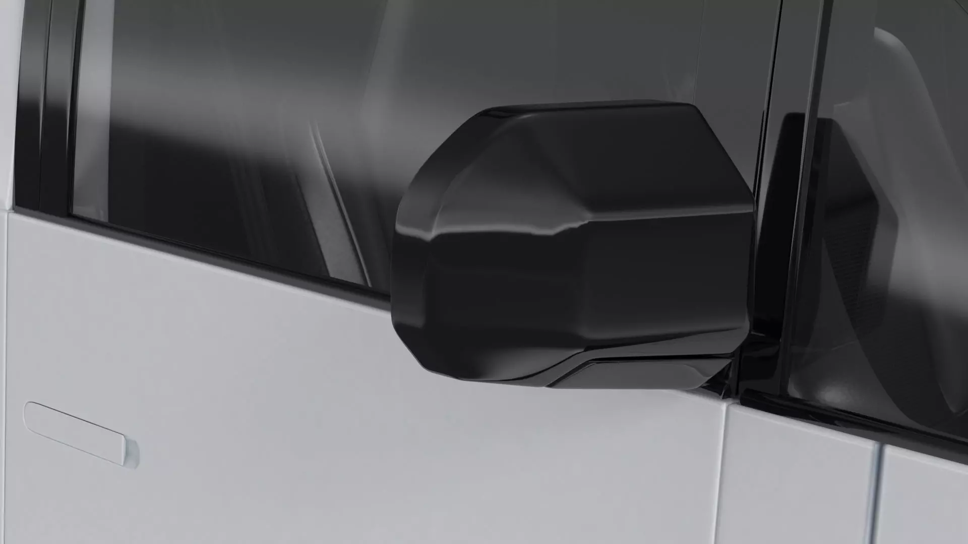 Minibus Electric White Rigged for Maya 3D model_30