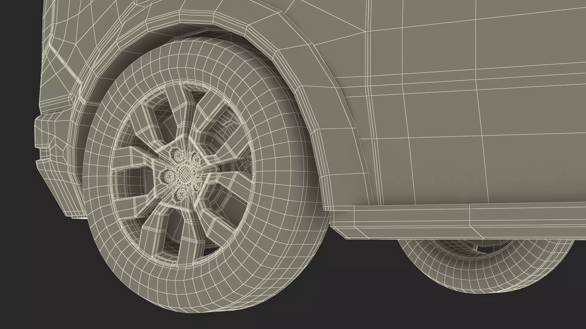 Minibus Electric White Rigged for Maya 3D model_50