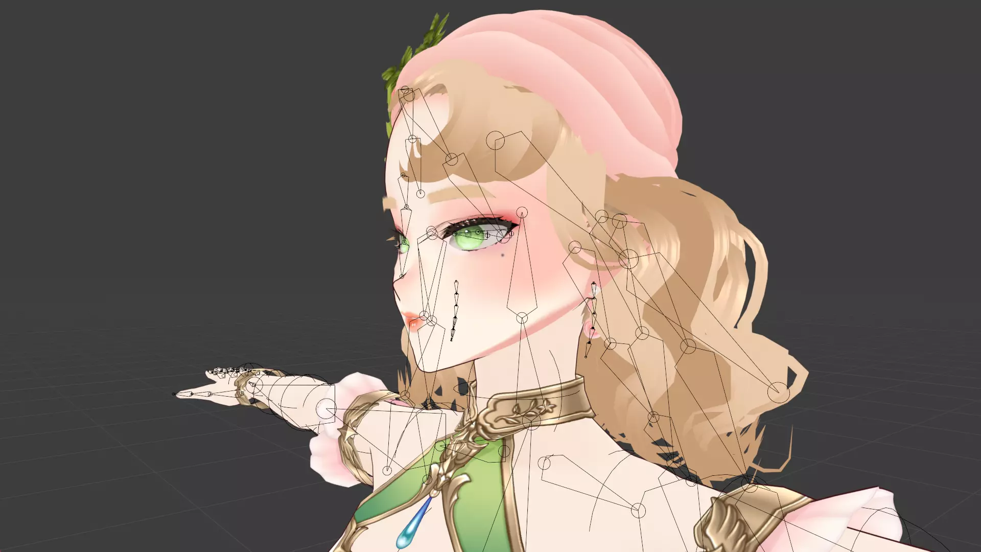 Lady Model 3D model_7