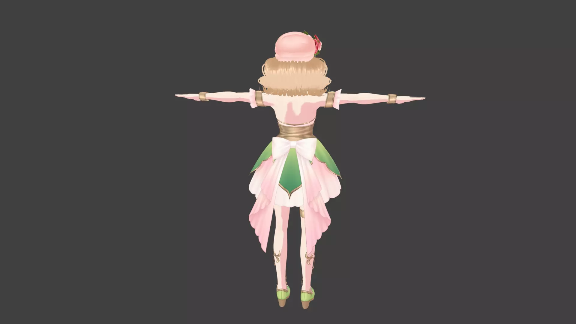 Lady Model 3D model_2