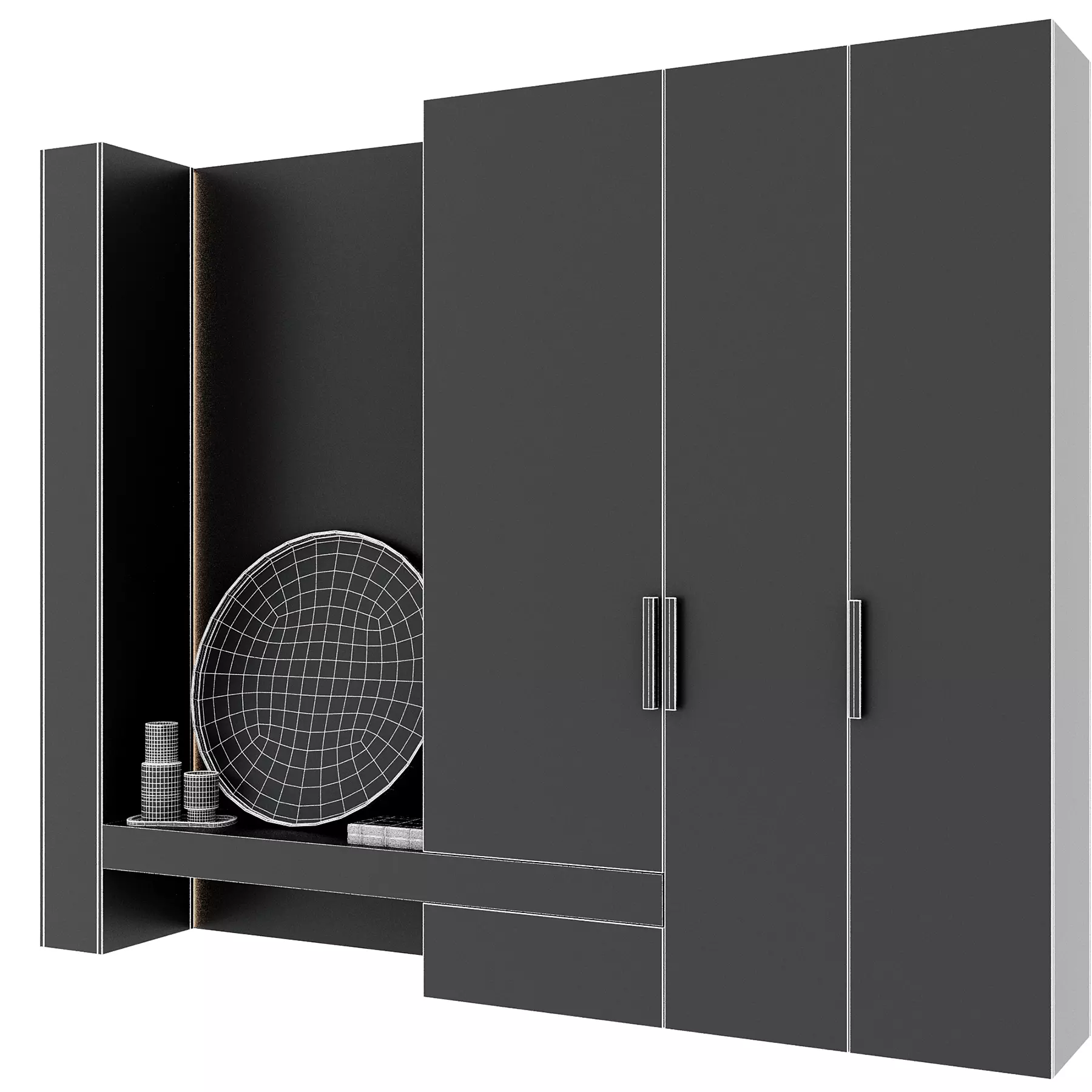 hallway 06 3D model_2