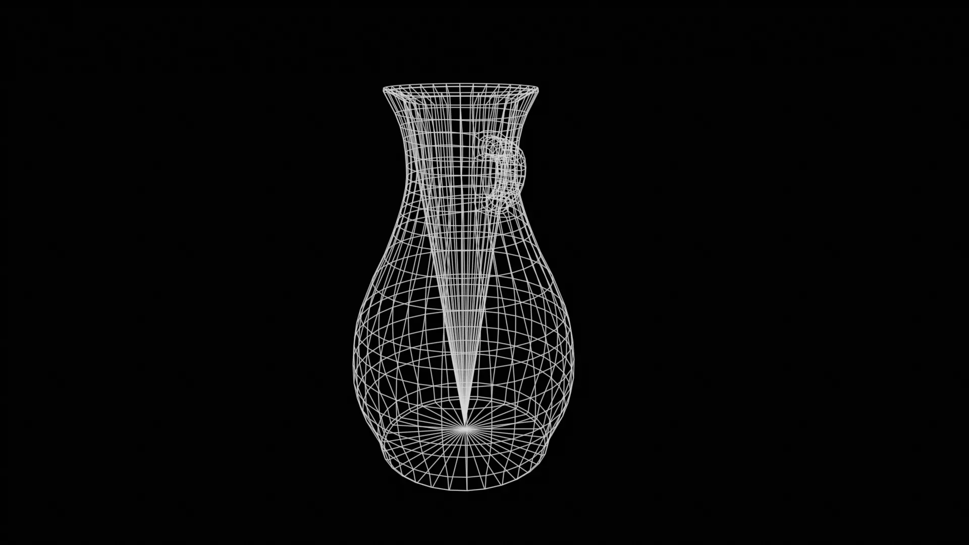 Ancient Terracotta Spouted Vase - Game Ready - Low Poly PBR Low-poly 3D model_7