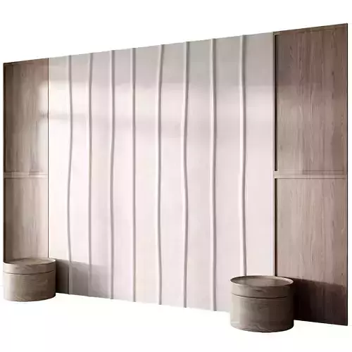 Headboard wall panel 005