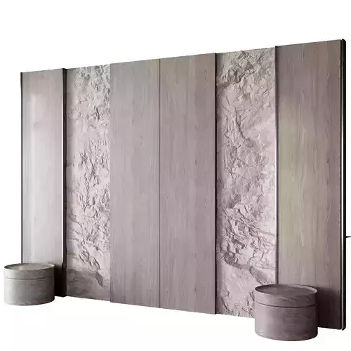 Headboard wall panel 006