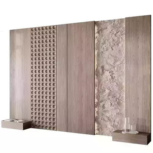 Headboard wall panel 007