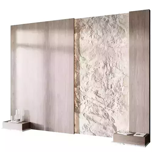 Headboard wall panel 12