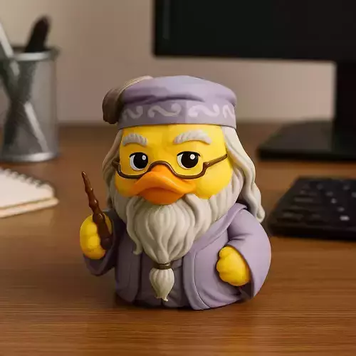 Rubber Duck - Albus Dumbledore - Harry Potter - 3D print 3D print model