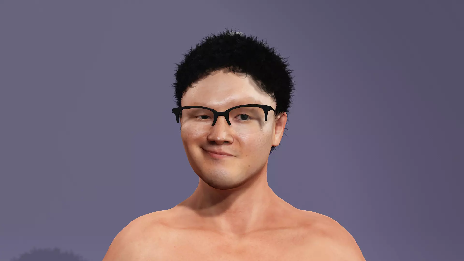 Japanese adult film actor Genjin Mori 3D model  3D model_8