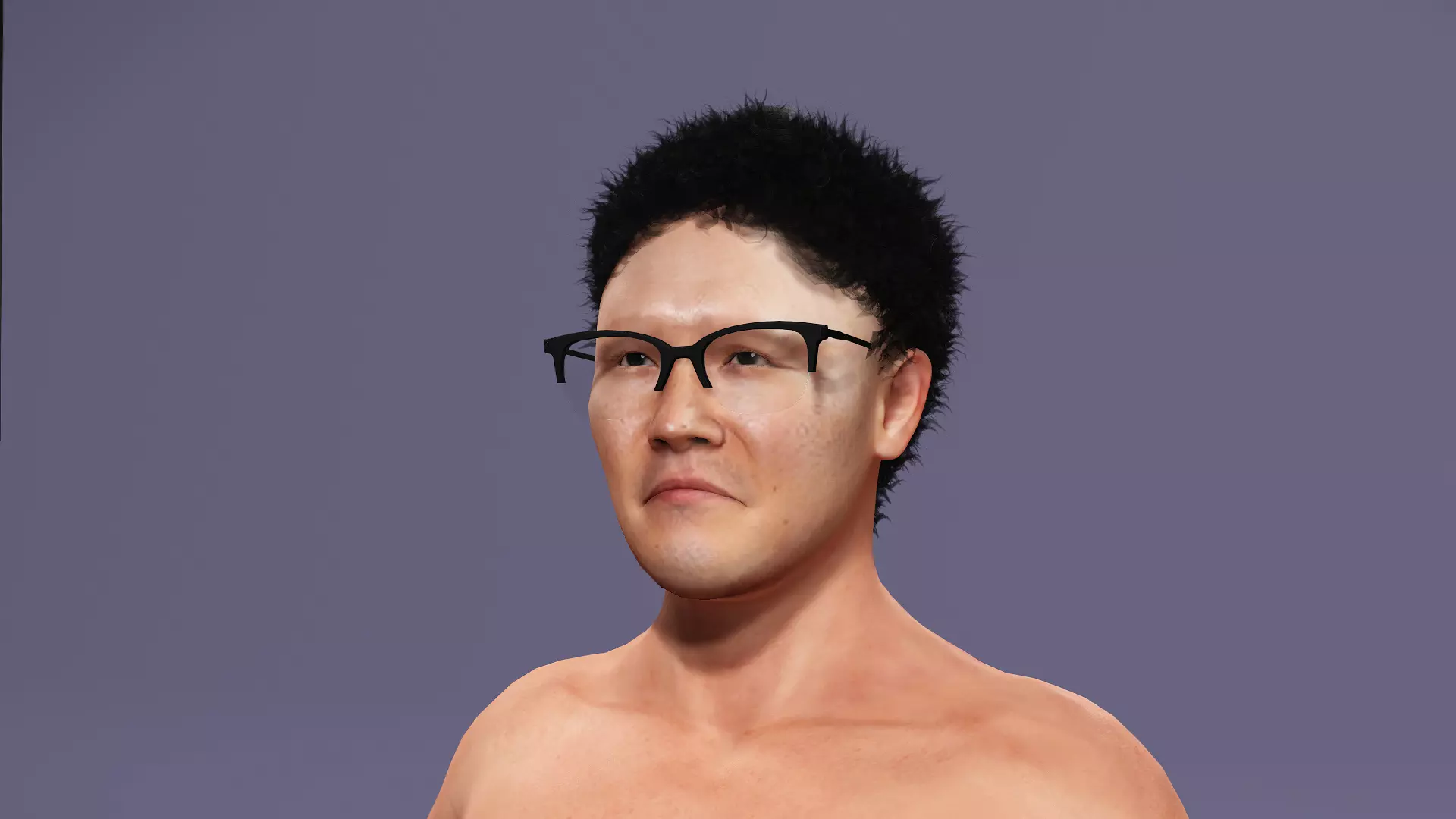 Japanese adult film actor Genjin Mori 3D model  3D model_12