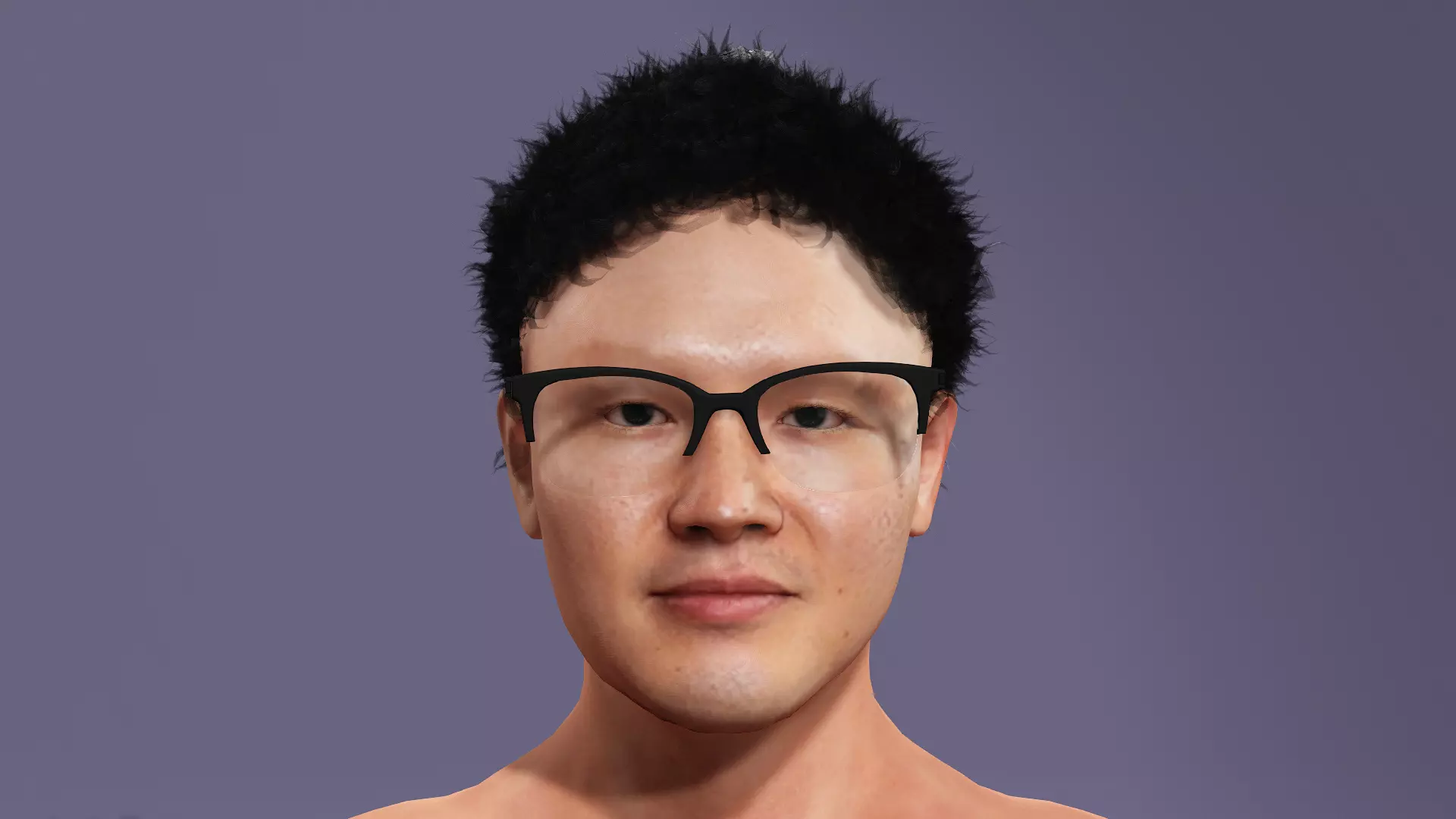 Japanese adult film actor Genjin Mori 3D model  3D model_3