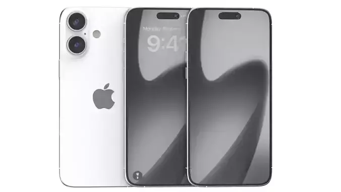 Apple iPhone 17 PBR 3D model