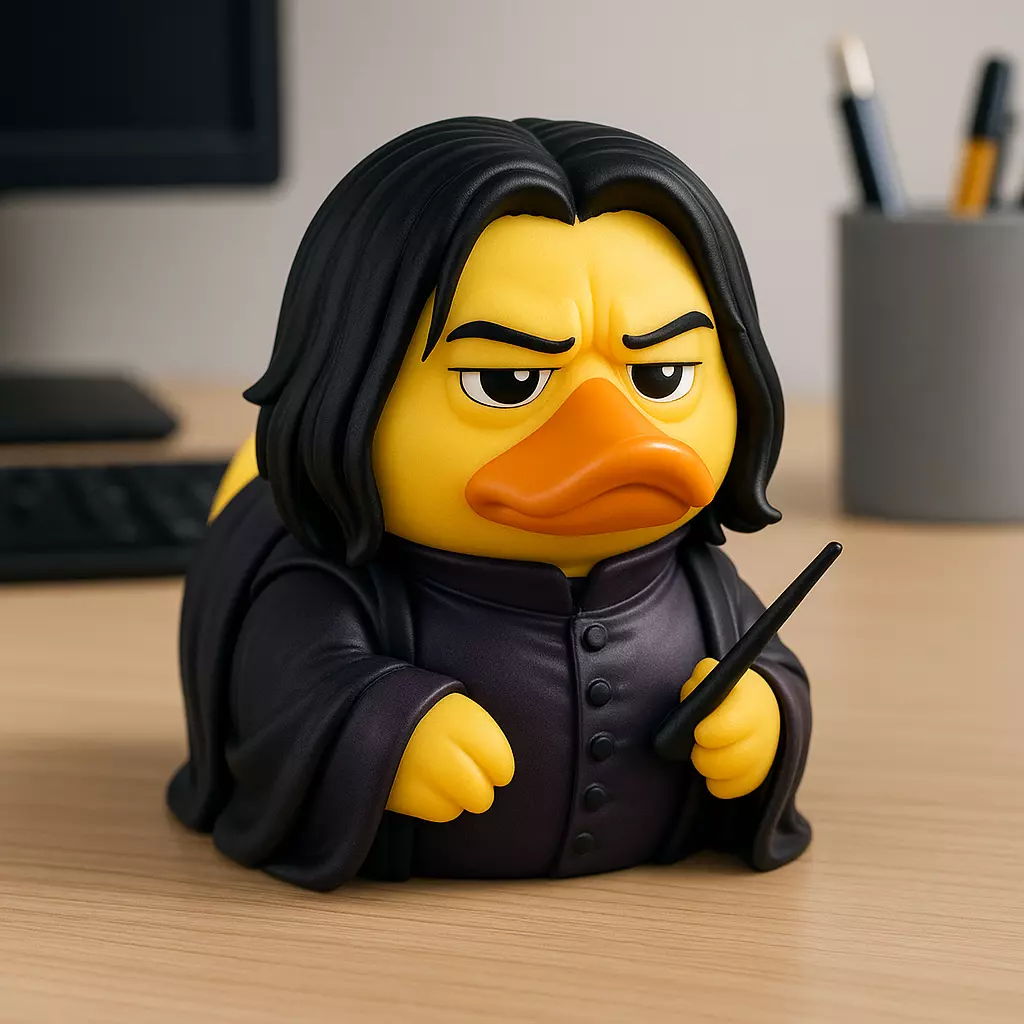 Rubber Duck - Severus Snape - Harry Potter - 3D print 3D print model