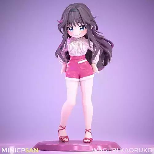 Waguri Kaoruko - Cute Weekend Outfit - The Fragrant Flower 3D print model