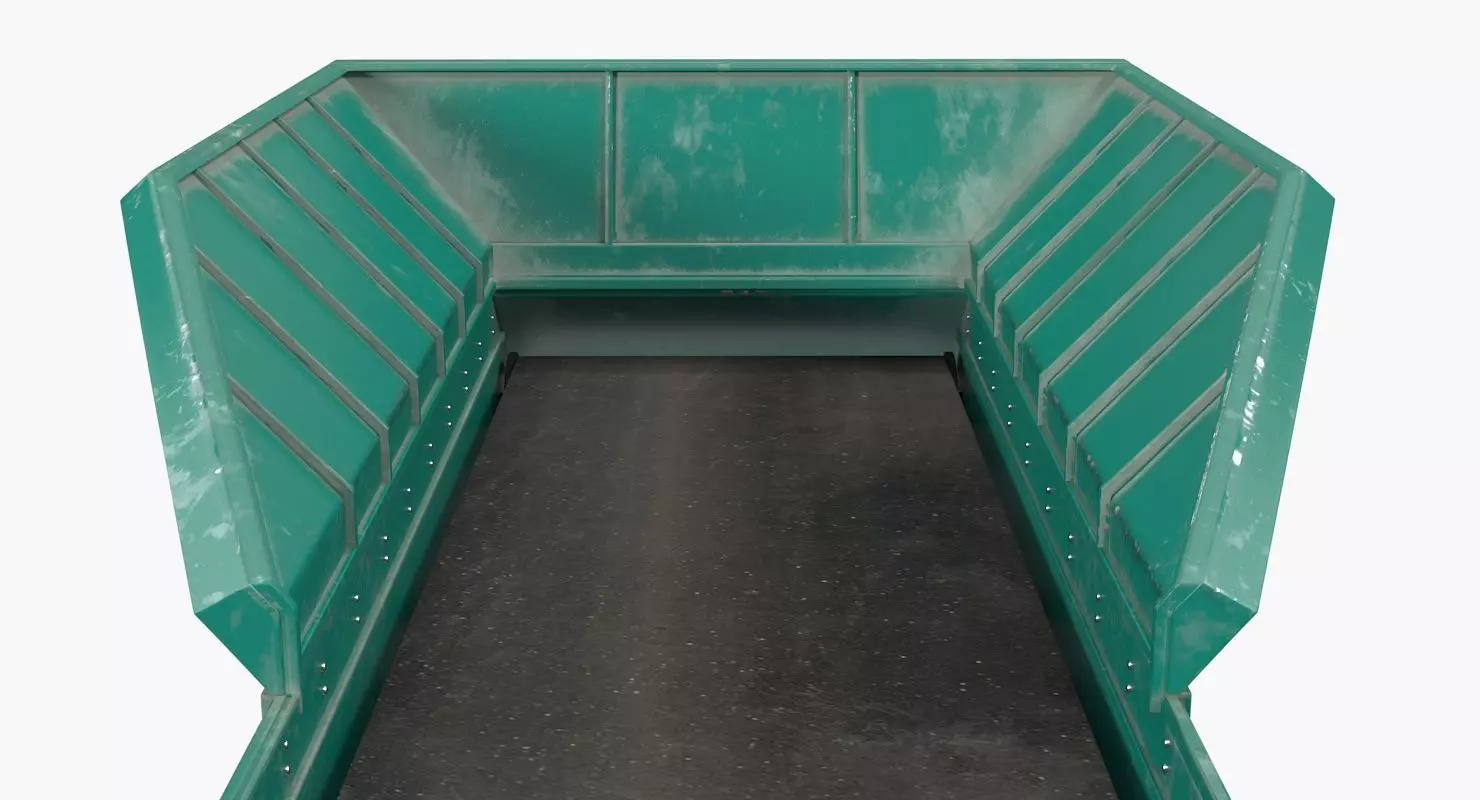 Cone Crusher Machine Dirty 3D model_11