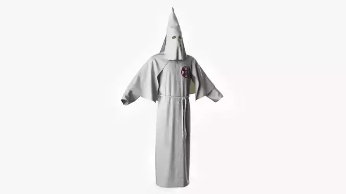 Ku Klux Klan Suit 3D model
