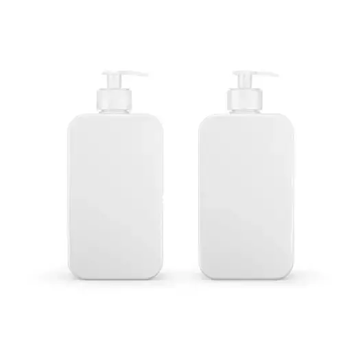 Square Bottle with Pump