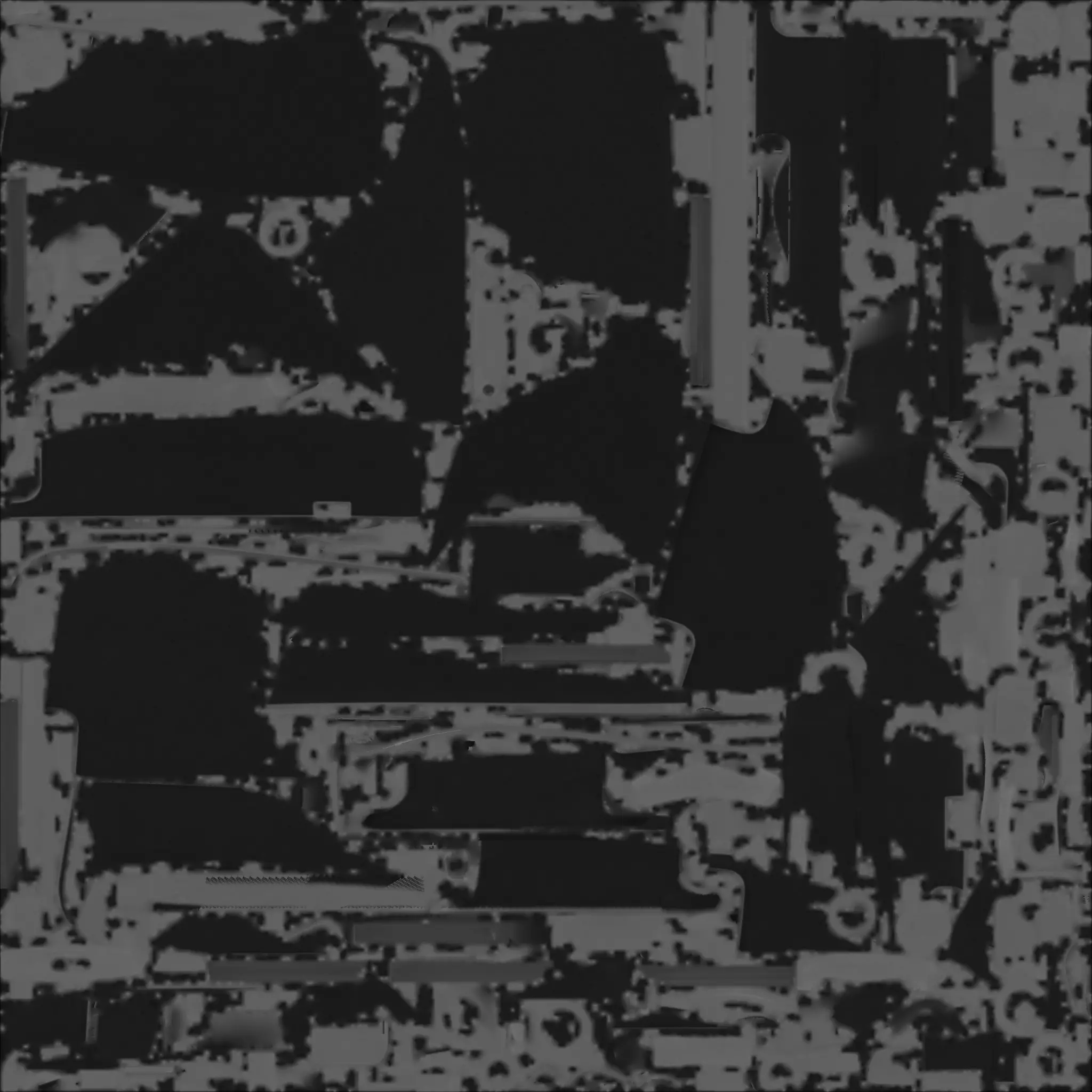 Bright Blue Travel Suitcase 3D Model Low-poly 3D model_4