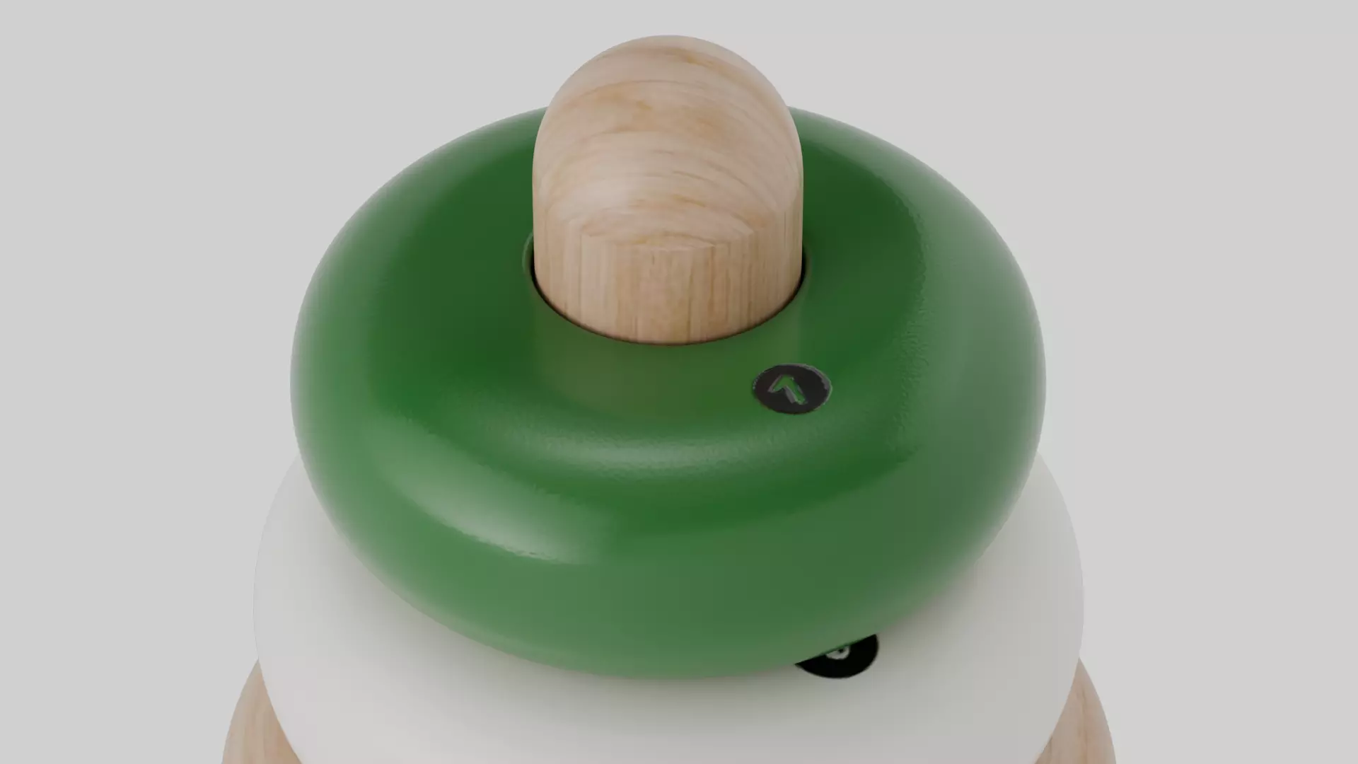 Wooden Stacking Kids Toy 01 3D model_1