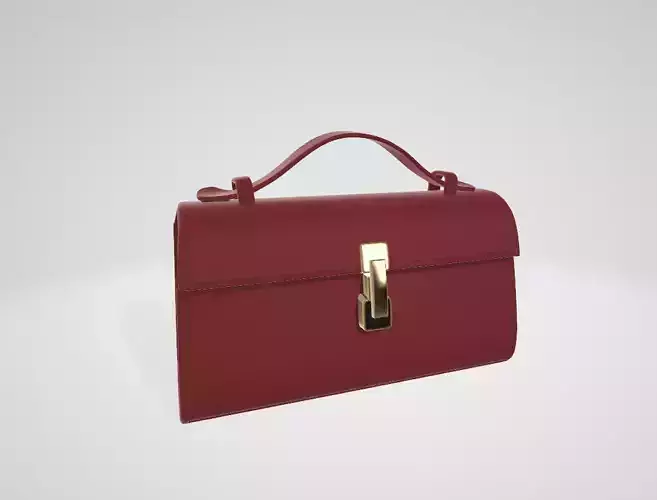 Clutch Purses for Women Low-poly 3D model