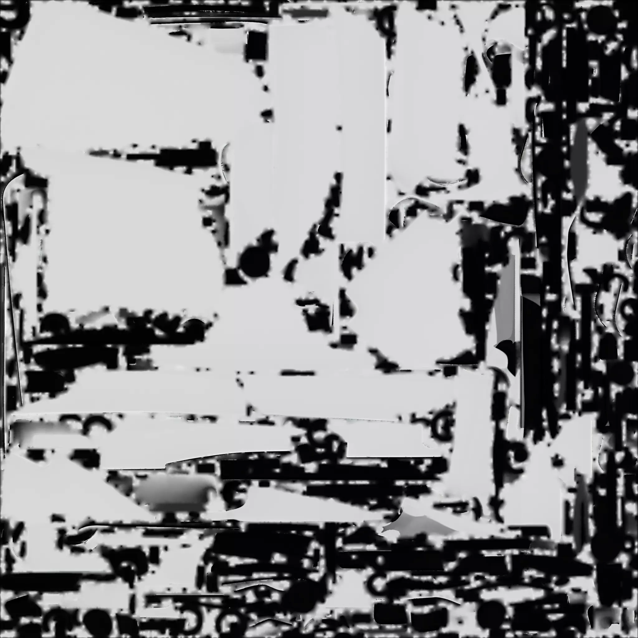 Clean White Travel Suitcase 3D Model Low-poly 3D model_1