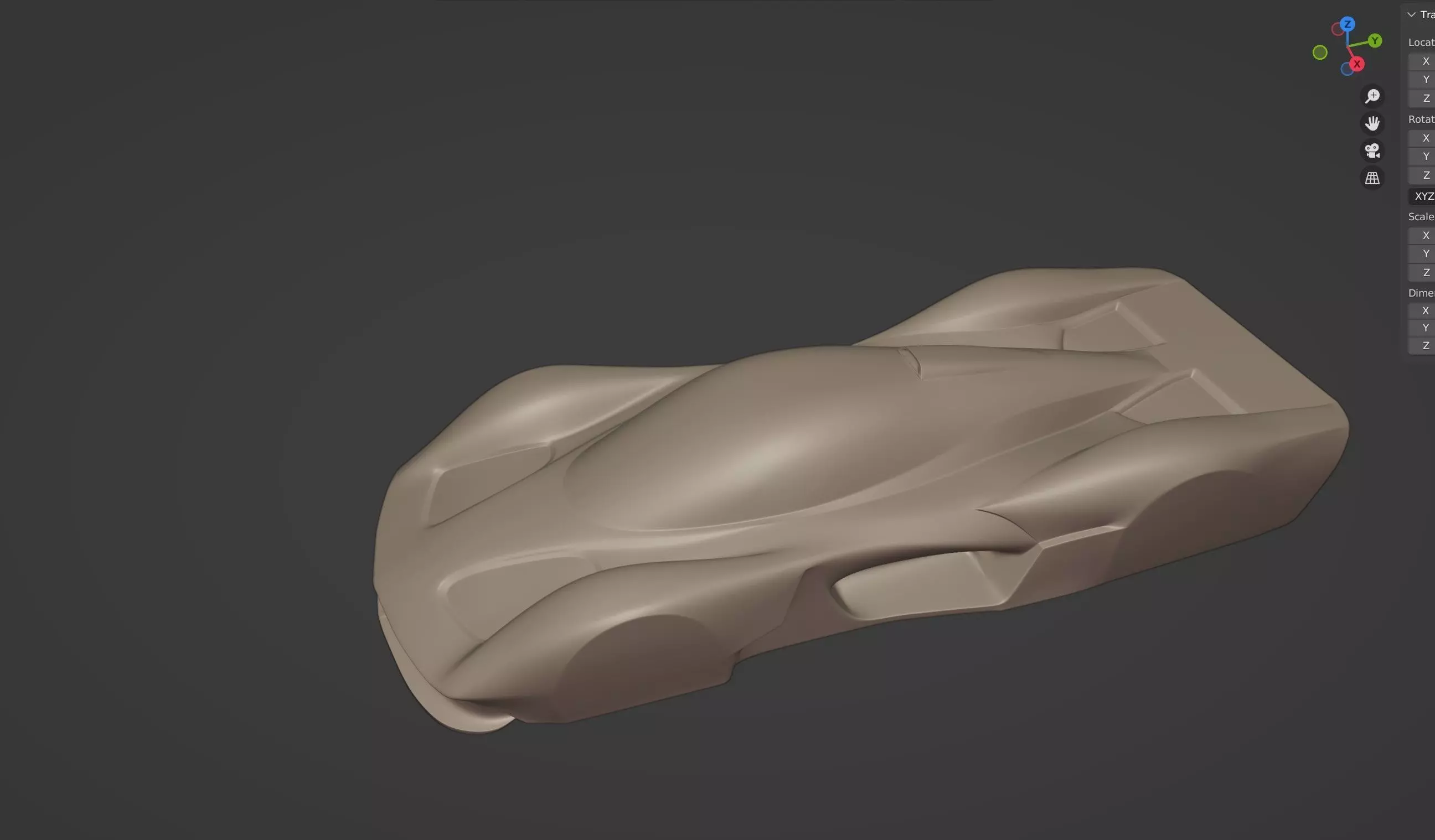RB17 Speedform Concept 3D print model_8