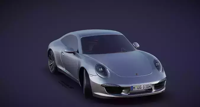 Porsche 911 Carrera 4S 3D 3D print model