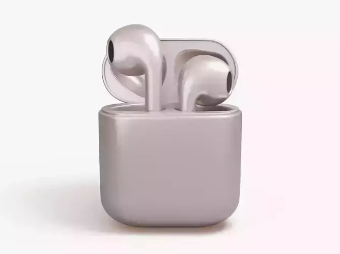Wireless Earbuds 3D model