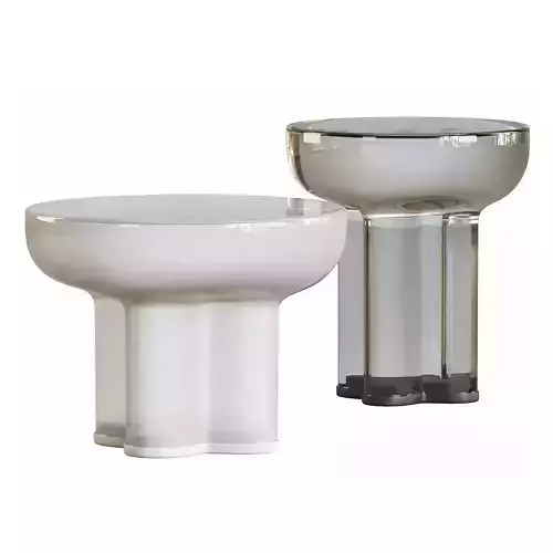 Crown Table Low and Tall - Smoked Forest