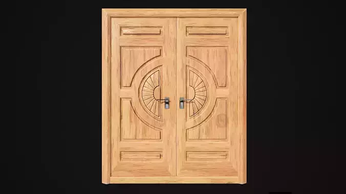 Hinged Doubledoor 02