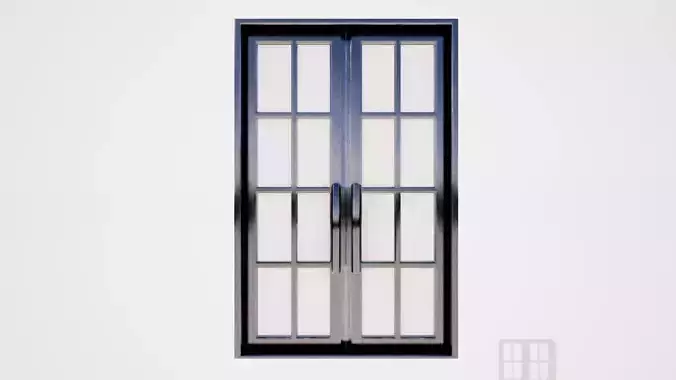 Hinged Doubledoor 03