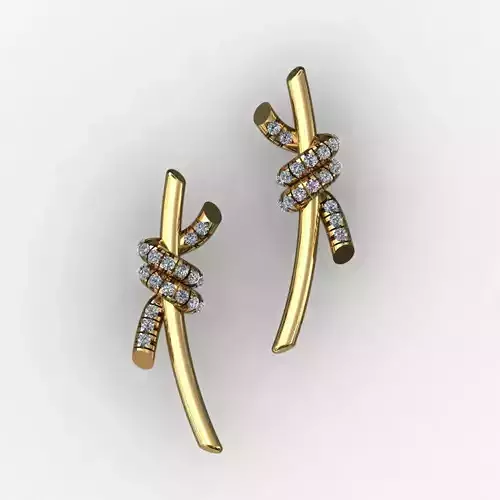 Tiffany Knot Earrings