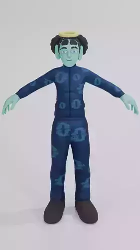 Angel Character - Stylized 3D Model