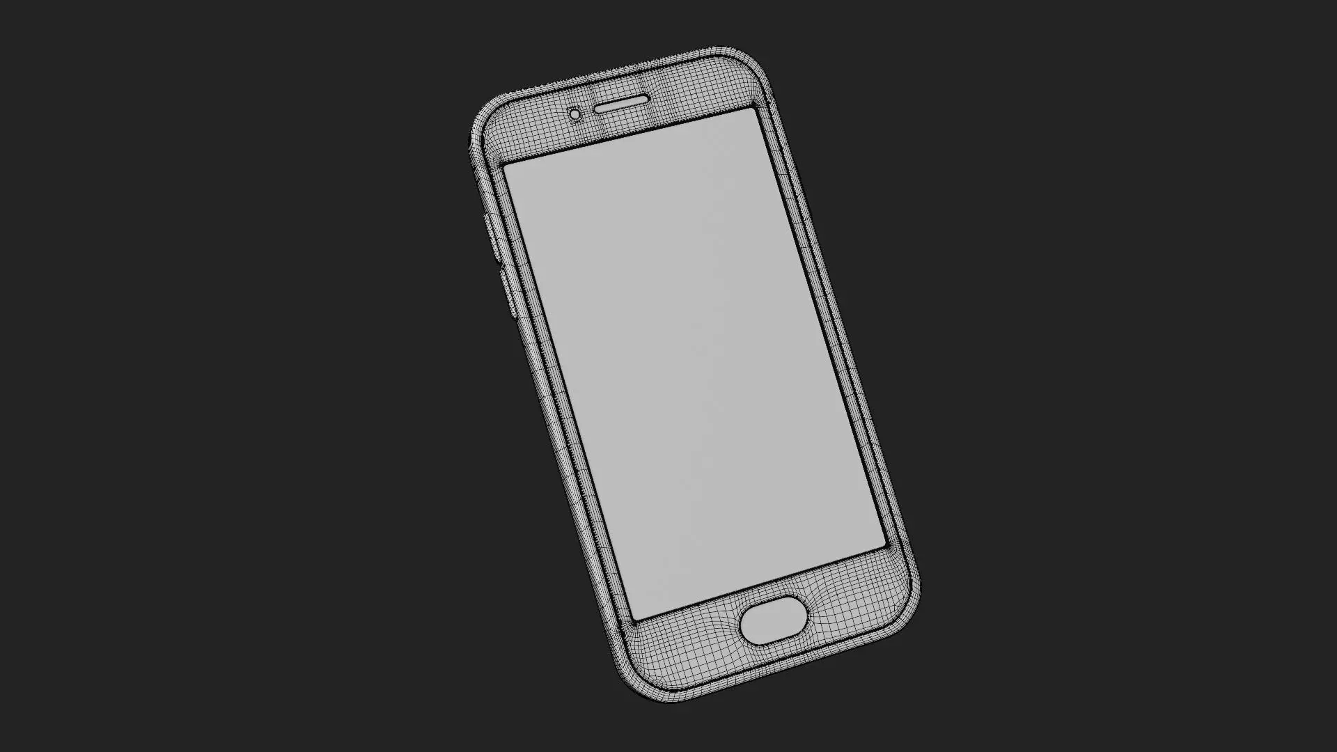 Smartphone Device 3D model_8
