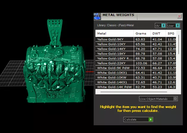 BOX PENDANT  3D print model_5