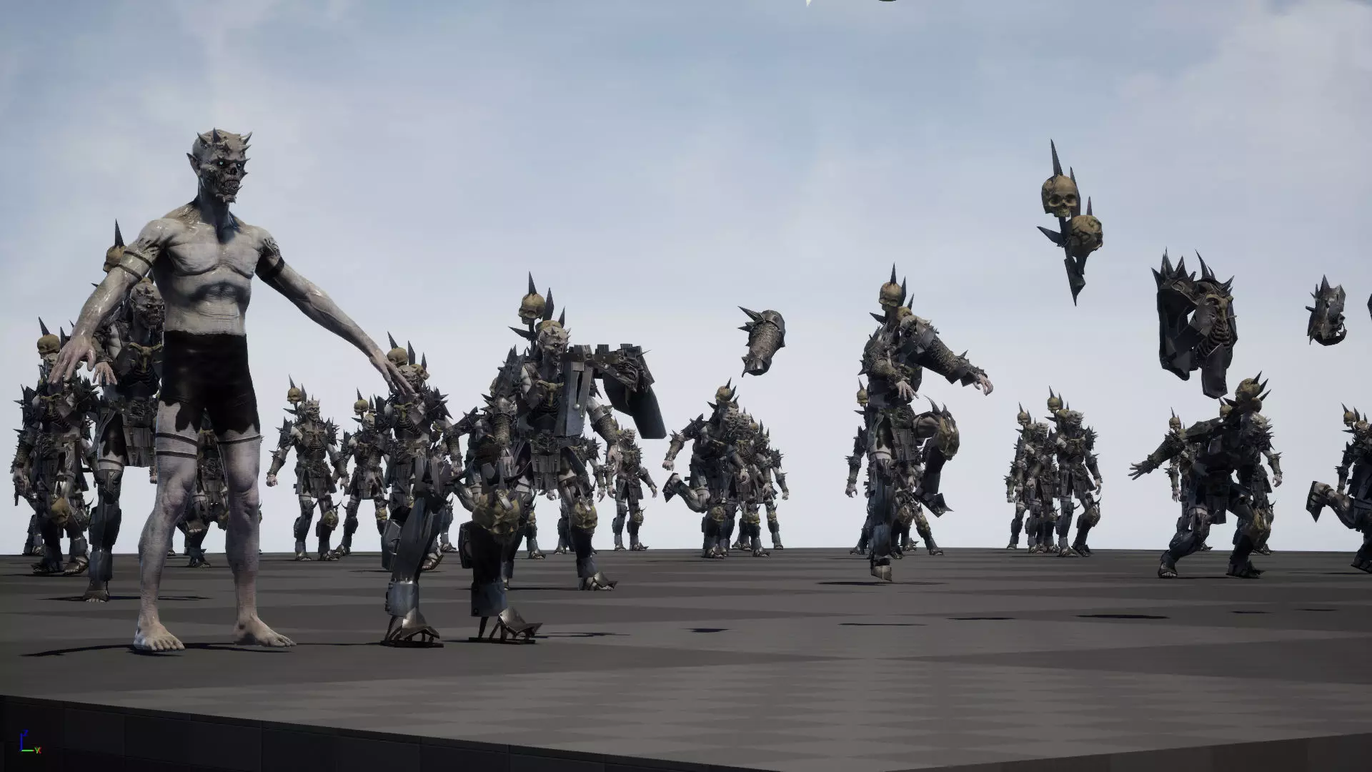 OrcNecromancer Low-poly 3D model_23