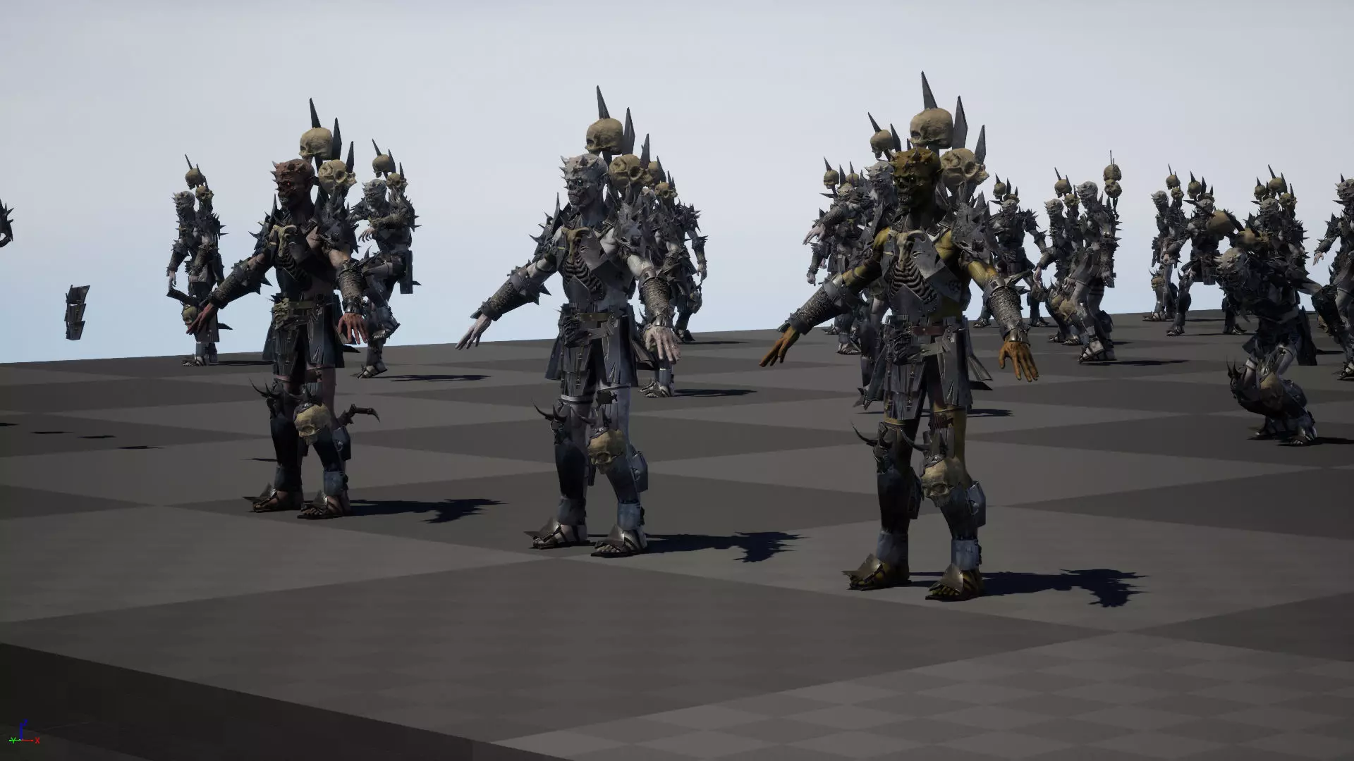 OrcNecromancer Low-poly 3D model_22