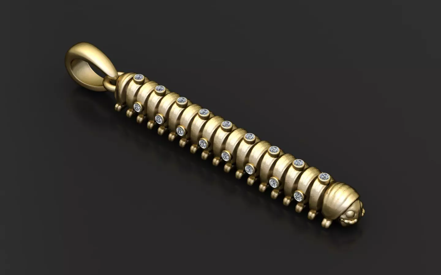 INSERT GOLD PENDANT 3D print model_0