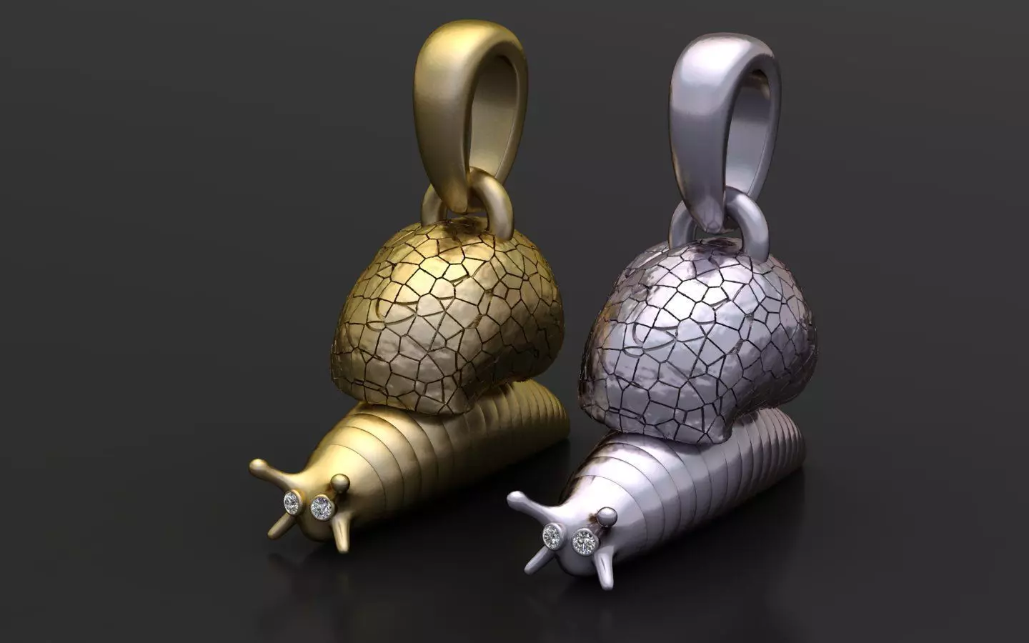 INSERT GOLD PENDANT 3D print model