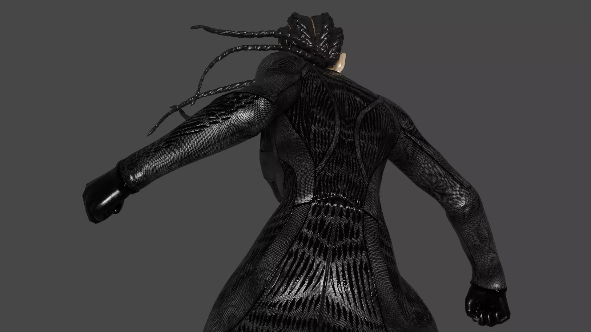 The Engineer Low-poly 3D model_5