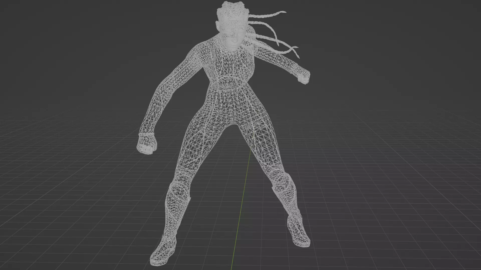 The Engineer Low-poly 3D model_6