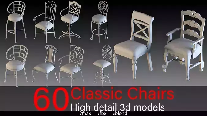 60- classic Chairs- Vol 02