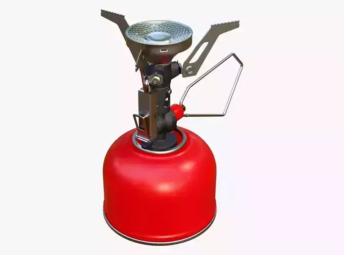 Camping Gas Stove System M1 3D model