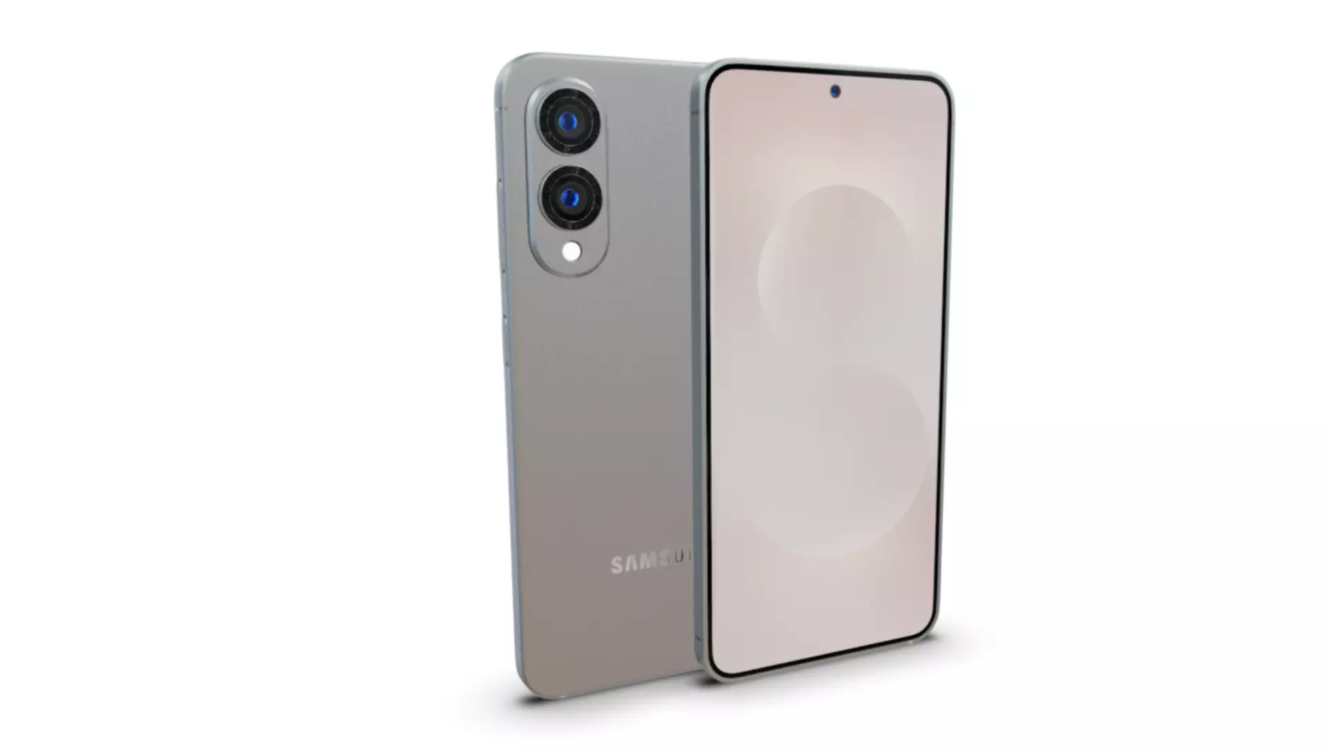 Samsung Galaxy S25 Edge Titanium Silver 3D model_6