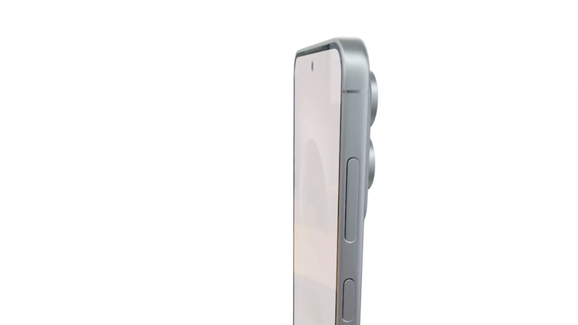 Samsung Galaxy S25 Edge Titanium Silver 3D model_9